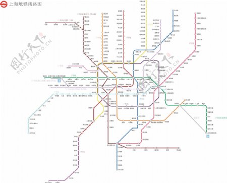 最新上海地铁路线图图片