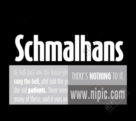 FFSchmalhans系列字体下载