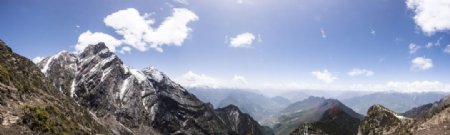 高清墨尔多神山全景照片图片