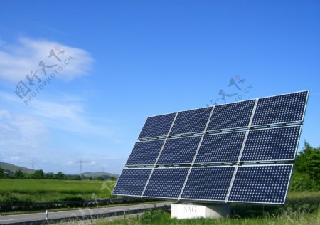 太阳能电池组件图片