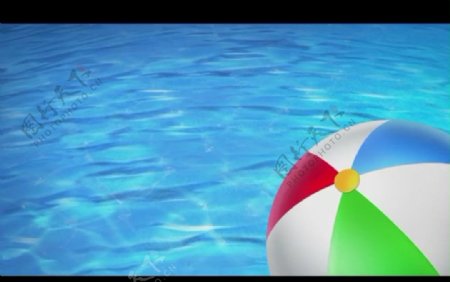 游泳背景视频素材