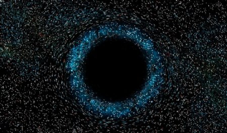 宇宙星空黑洞图片