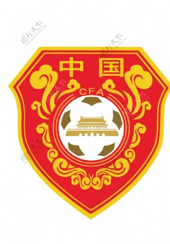 中国足球LOGO矢量图片