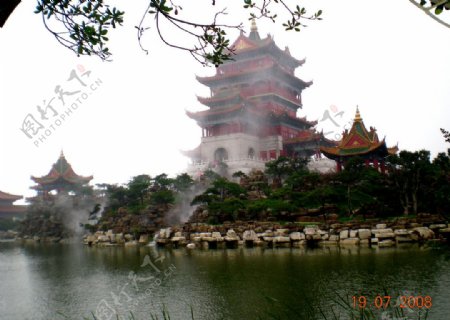 蓬莱三仙山旅游区图片