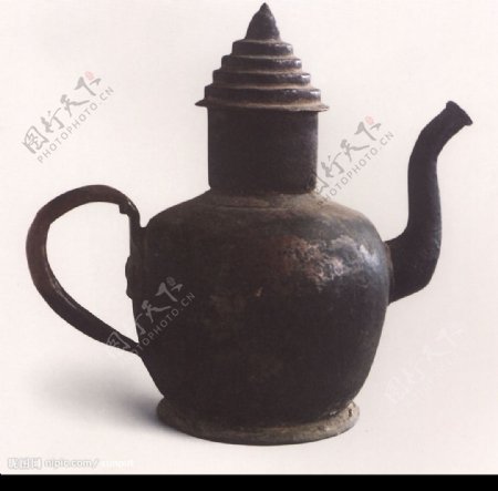 铜酥油茶壶图片