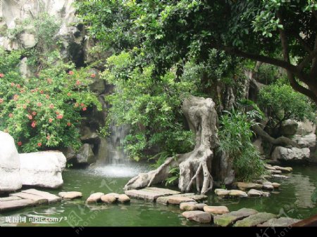 清晖园园林山水图片