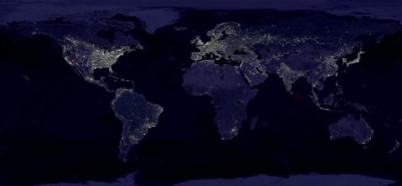 地球卫星夜景贴图图片
