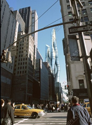 美国纽约新建筑效果图侧面图片