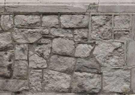 石头墙壁图片