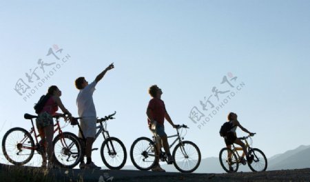 自行车旅游图片