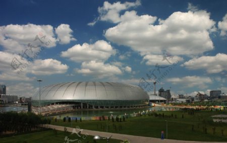 天津奥林匹克体育馆图片