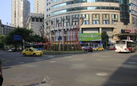重庆市区日新月异图片