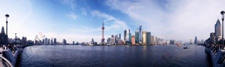 上海浦江两岸美景图片