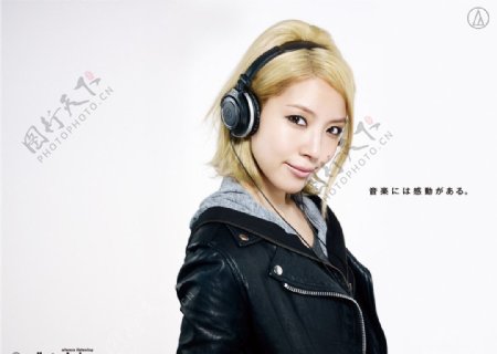 BoA宝儿铁三角耳机audiotechnica图片