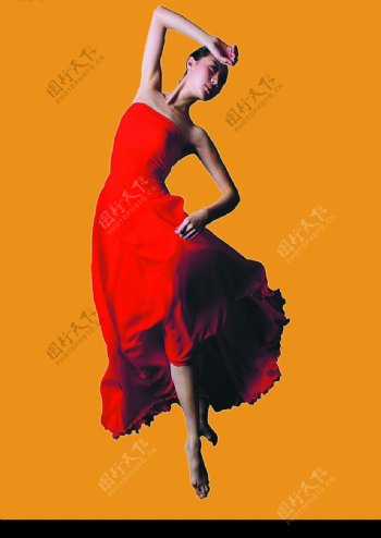 舞蹈女性图片
