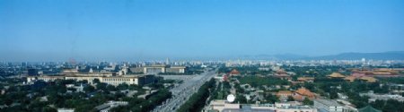 北京俯瞰图片