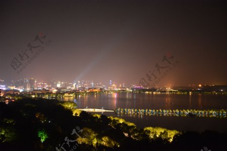 杭州夜景图片