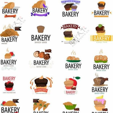面包商标标志蛋糕标志图片