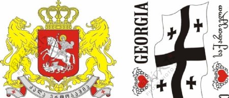 格鲁吉亚国徽图片