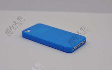 蓝色的手机外壳图片