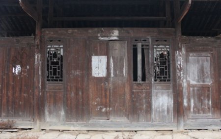 古建筑门图片