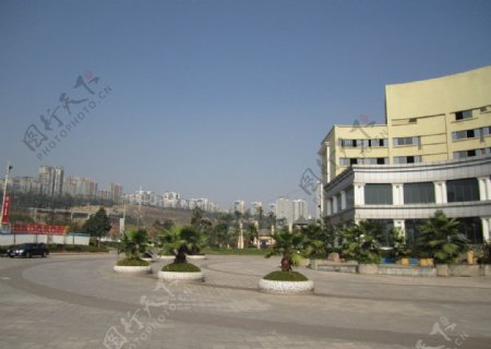 学校风景图片