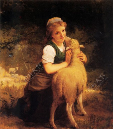 牧羊女图片