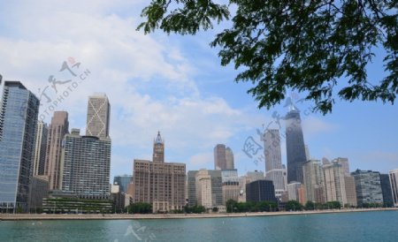 芝加哥湖岸图片