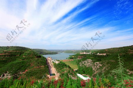 铜川市耀州区锦阳湖图片
