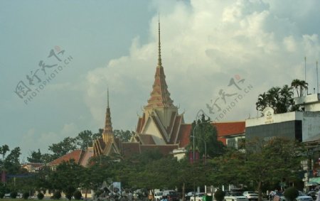 泰国风格建筑图片