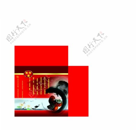 中国风松花蛋礼盒图片
