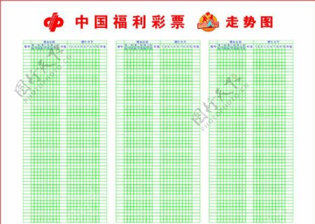 中国福利彩票走势图图片
