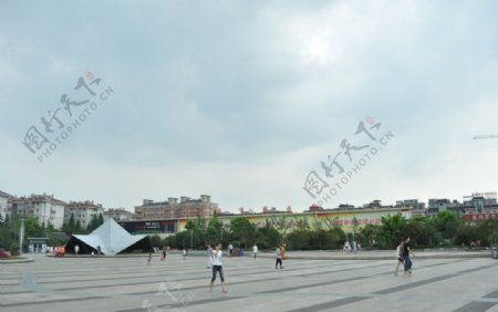 杭州文二路西城广场图片