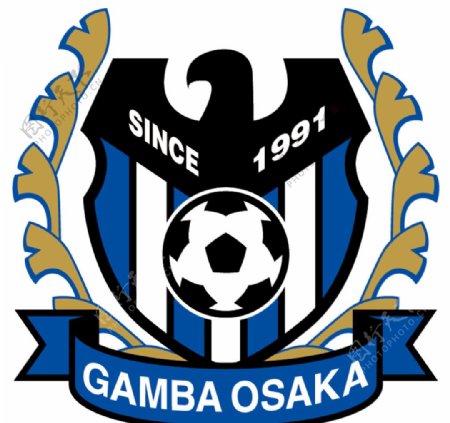 大阪钢巴足球俱乐部徽标图片