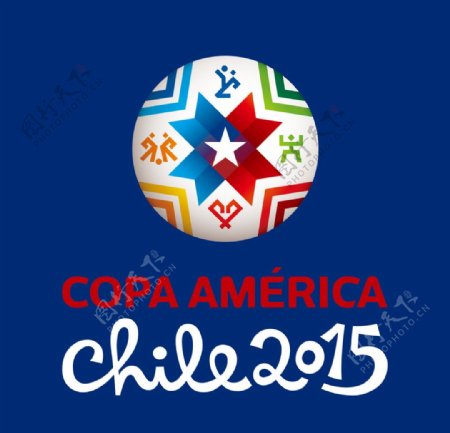 2015智利南美杯标志图片