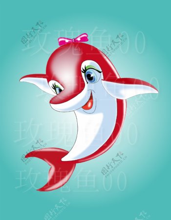 海豚海豚女孩图片
