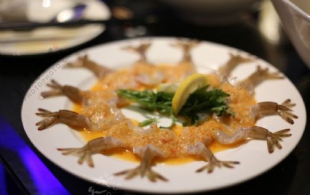 东南亚料理冻腌生虾图片