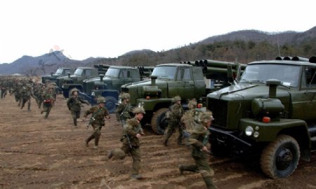 朝鲜军队图片