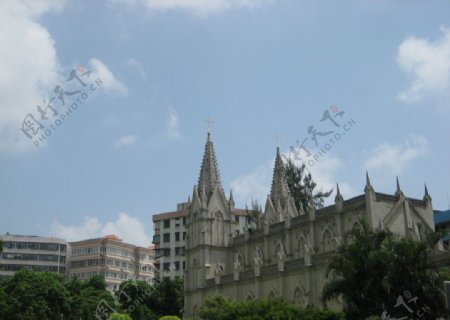 湛江天主教堂图片