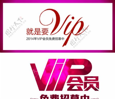 VIP会员标志图片