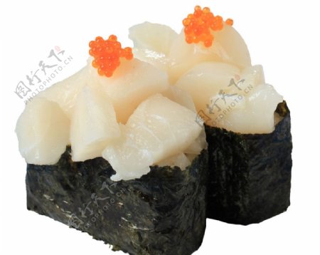 日本刺身军航寿司美食素材图片
