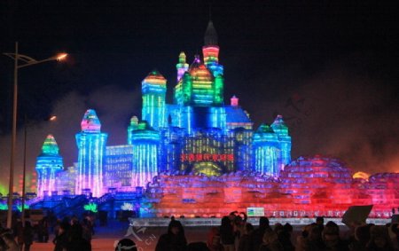 第十二届哈尔滨冰雪大世界图片