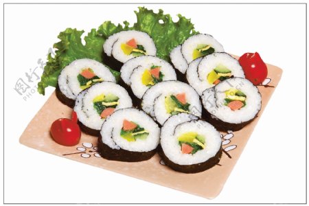 寿司卷饭图片