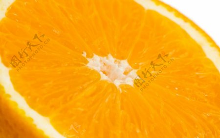 橘子鲜橙鲜橙切面图片