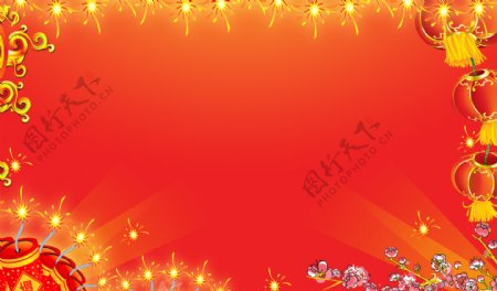 春节背景图图片