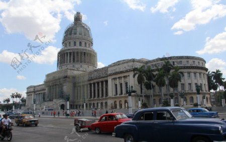 古巴哈瓦那国会小白宫图片