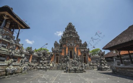 巴厘岛的印度教神庙图片