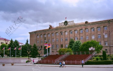 亚美尼亚卡拉巴赫街景图片