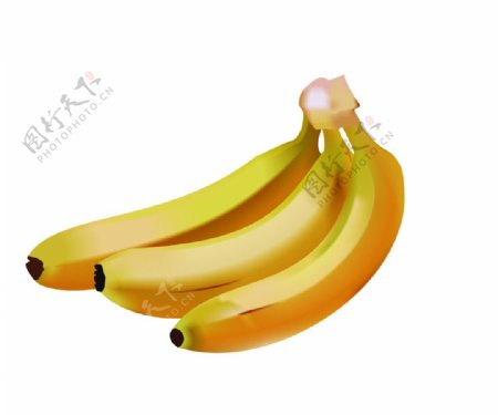 香蕉矢量图图片