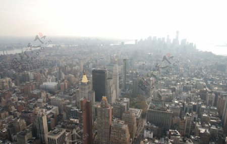 曼哈顿鸟瞰图片